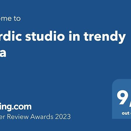 Trendy Nordic Studio By Tram Stop Helsinki Zewnętrze zdjęcie