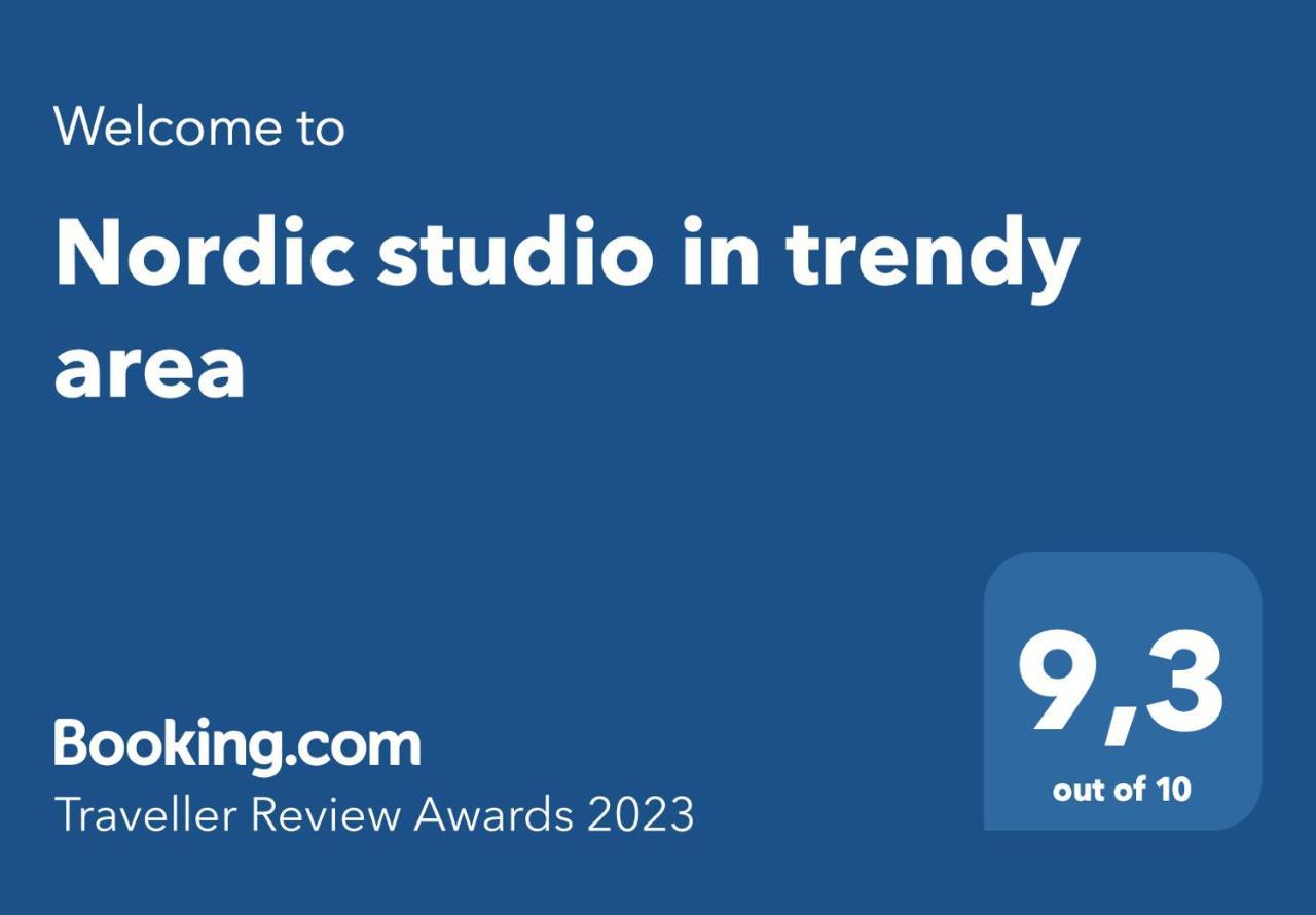 Trendy Nordic Studio By Tram Stop Helsinki Zewnętrze zdjęcie